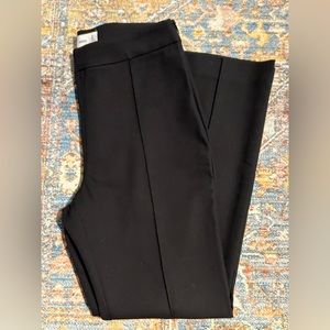 NWOT - MANGO Hi-Rise Flare Black Pant